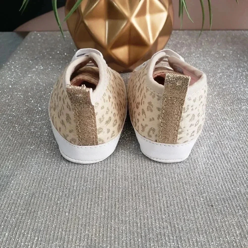 Carter's Just One You Animal Print Shimmery High Tops - Picture 4 of 6